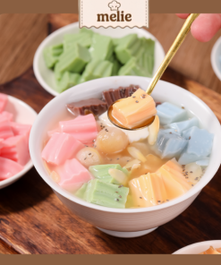 Set Nguyên Liệu Melie Chè Khúc Bạch 6 vị - Thành Phẩm 20 chén 3 melie