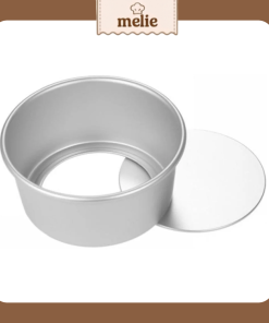 Khuôn Nướng Bánh Bông Lan Đế Rời Chất Liệu Thép Carbon Chống Dính-Melie 2 Khuôn bánh Melie
