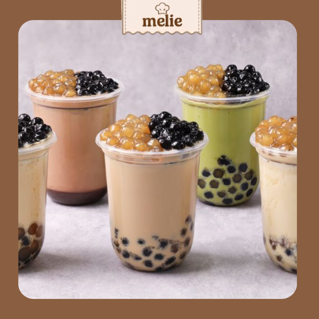set-nguyen-lieu-melie-lam-hong-tra-sua-chan-chau Set nguyên liệu Melie làm hồng trà sữa chân châu