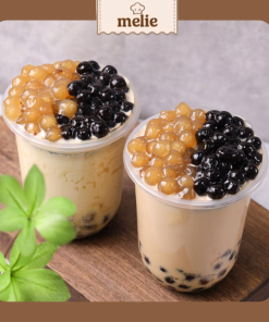 Set nguyên liệu Melie làm trà ô long sữa chân châu