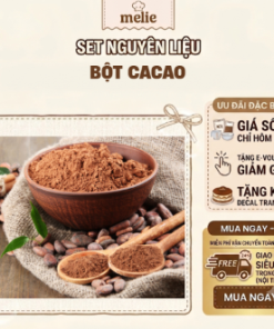 Bột Cacao Melie 50g