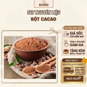 Bột Cacao Melie 50g