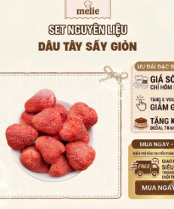 Dâu Tây Sấy Giòn Melie 100g