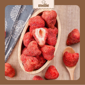 Dâu Tây Sấy Giòn Melie 100g