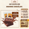 Set nguyên liệu Melie làm bánh Brownie Chocolate - Thành phẩm 2 bánh 200g - Đậm vị socola