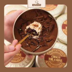 tiramisu phủ socola