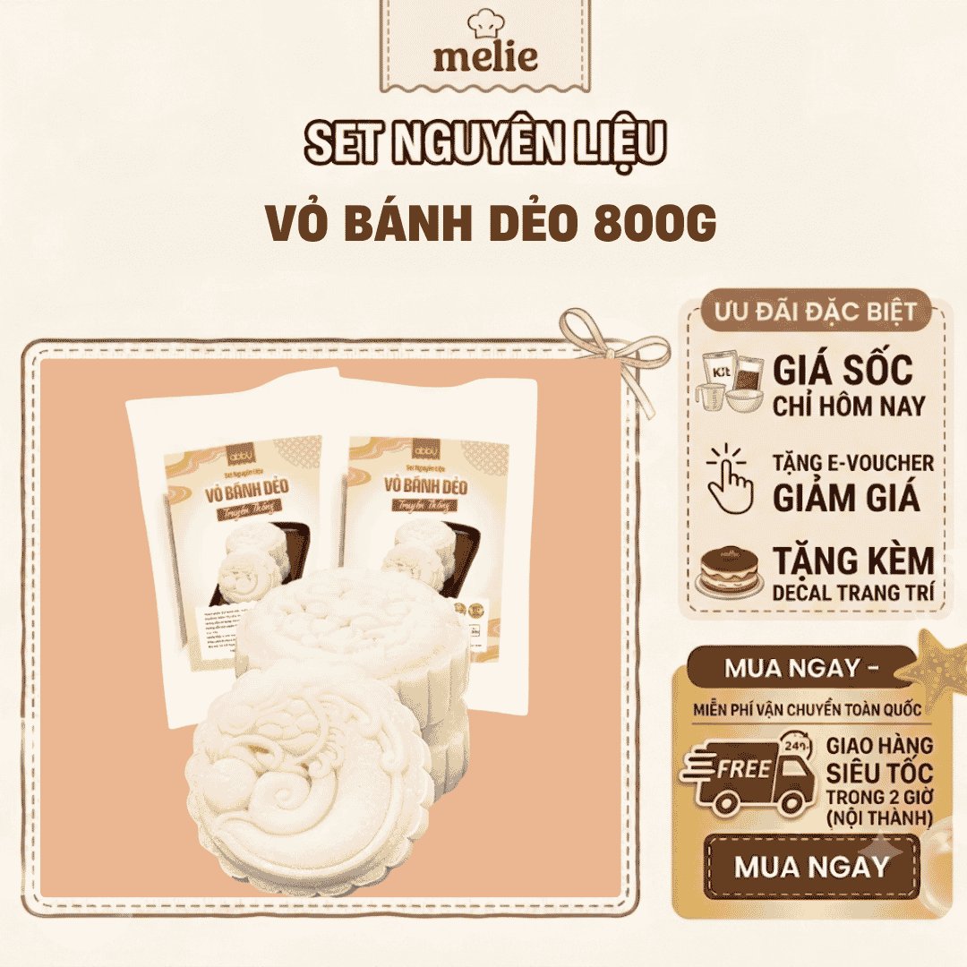 vỏ bánh dẻo